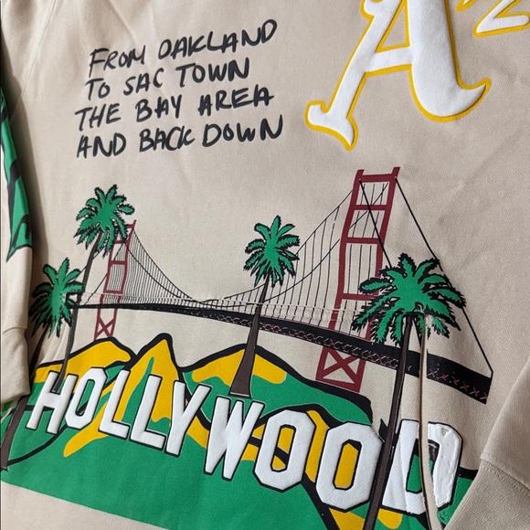 Homme + Femme Cali to NYC HOODIE- Tan - Picture 8 of 16